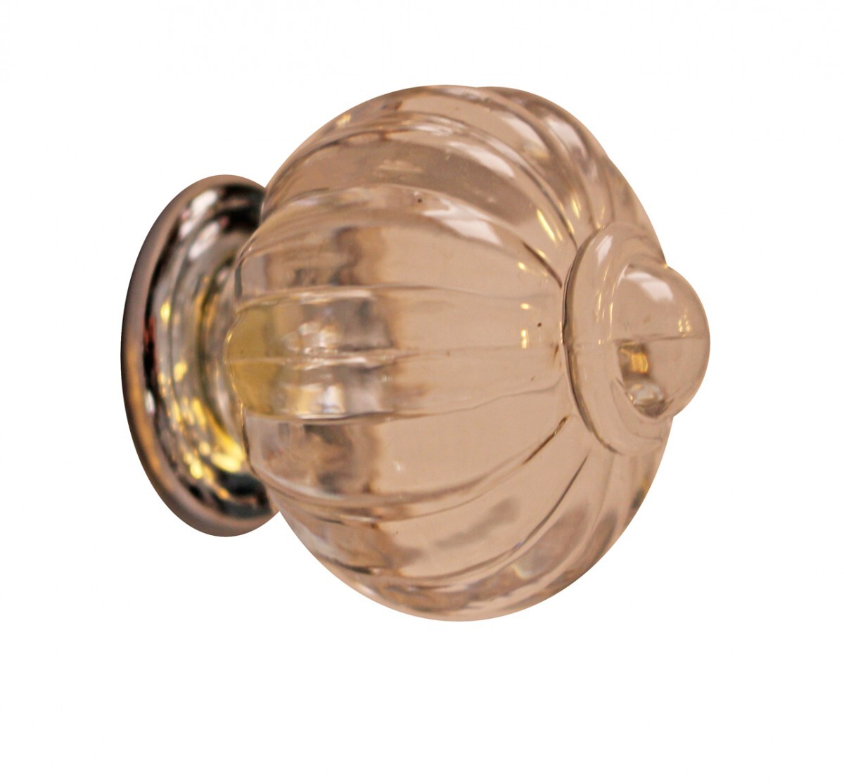 Cabinet Knob Clear Acrylic 1 1/2
