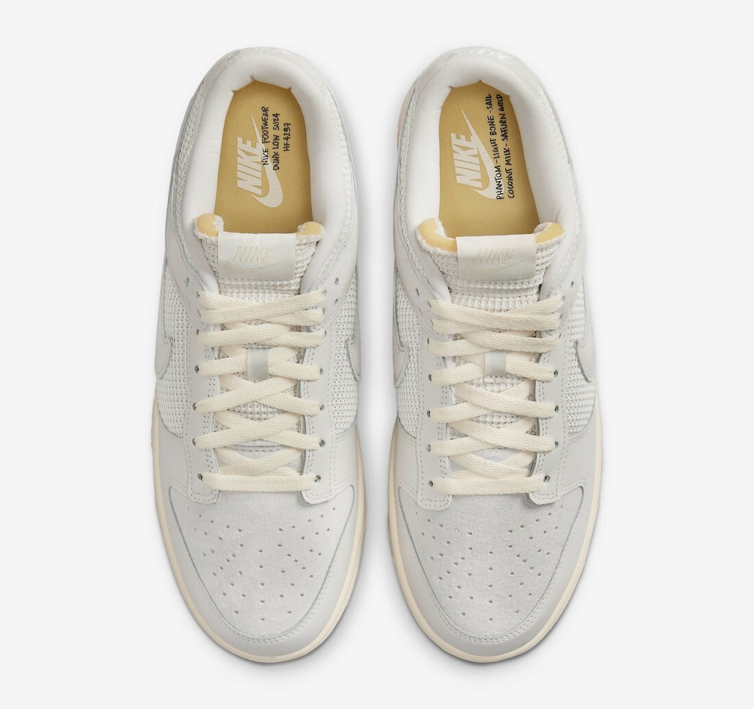 Nike Dunk Low Phantom Light Bone HF4297-001 Mens New | eBay