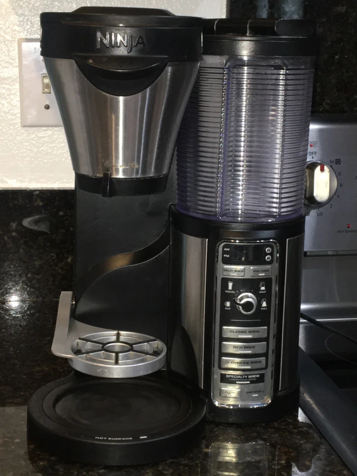 NINJA CF080 Coffee Bar Maker Brewer BASE UNIT WITH WATER BIN Iced Coffee Machine - Image 4 of 4