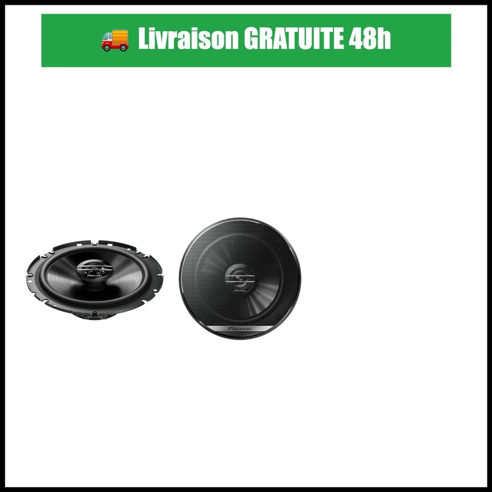 PIONEER TS-G1720F Haut-parleurs Voiture 16,5cm 300 Watts Coaxiaux - Photo 1/1