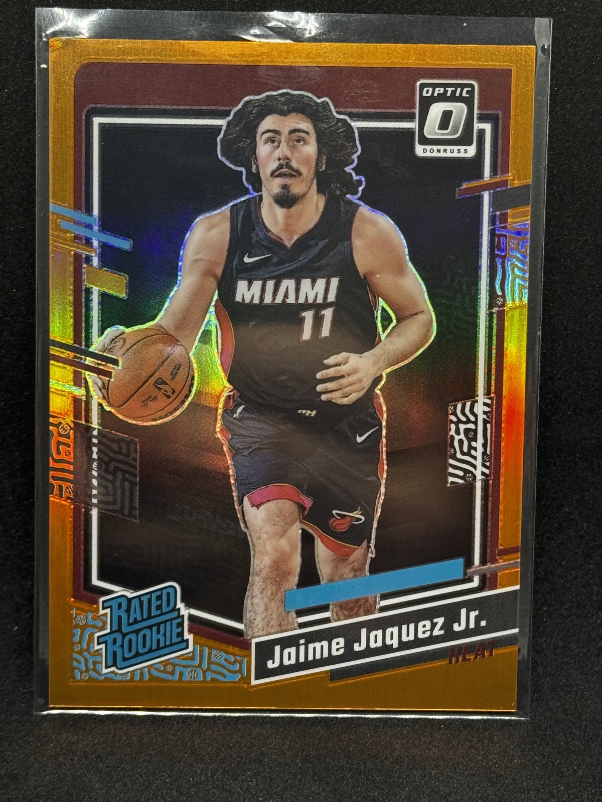 2023-24 Donruss Optic - Rated Rookie Jaime Jaquez Jr. #216 Orange Prizm /199 RC