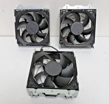 Lot of 3 DELL PRECISION 5820 / 7820 SYSTEM FAN WITH FRAME PVA120K12 8PXM2 08PXM2
