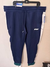 Prince Pickleball Men's Warm-Up Joggers - Navy Blue Size XXL