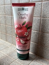 Bath  Body Works Country Apple Ultra Hydration Body Cream 8 oz. Full-size