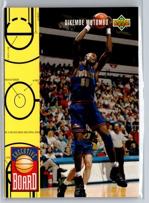 1993-94 Upper Deck #431 Dikembe Mutombo Denver Nuggets