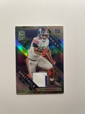 2023 Panini Spectra - Saquon Barkley - Sunday Spectacle Patch 1/8 (RARE)