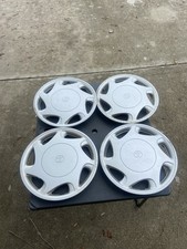 1997-2000 Toyota Camry 14 Oem Silver Wheel Cover Cap Hubcap 42621-aa020 Set