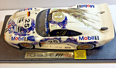 貴重　ANSON RACING製 ポルシェ９１１ＧＴ１　１／１８　中古品 Anson Porsche 911 GT1 Le Mans 1996 #25 Mobil 1:18 Die Cast | eBay