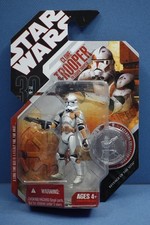 Star Wars 30th Anniversary Action Figure w Coin -  49 Clone Trooper - 7th Legion