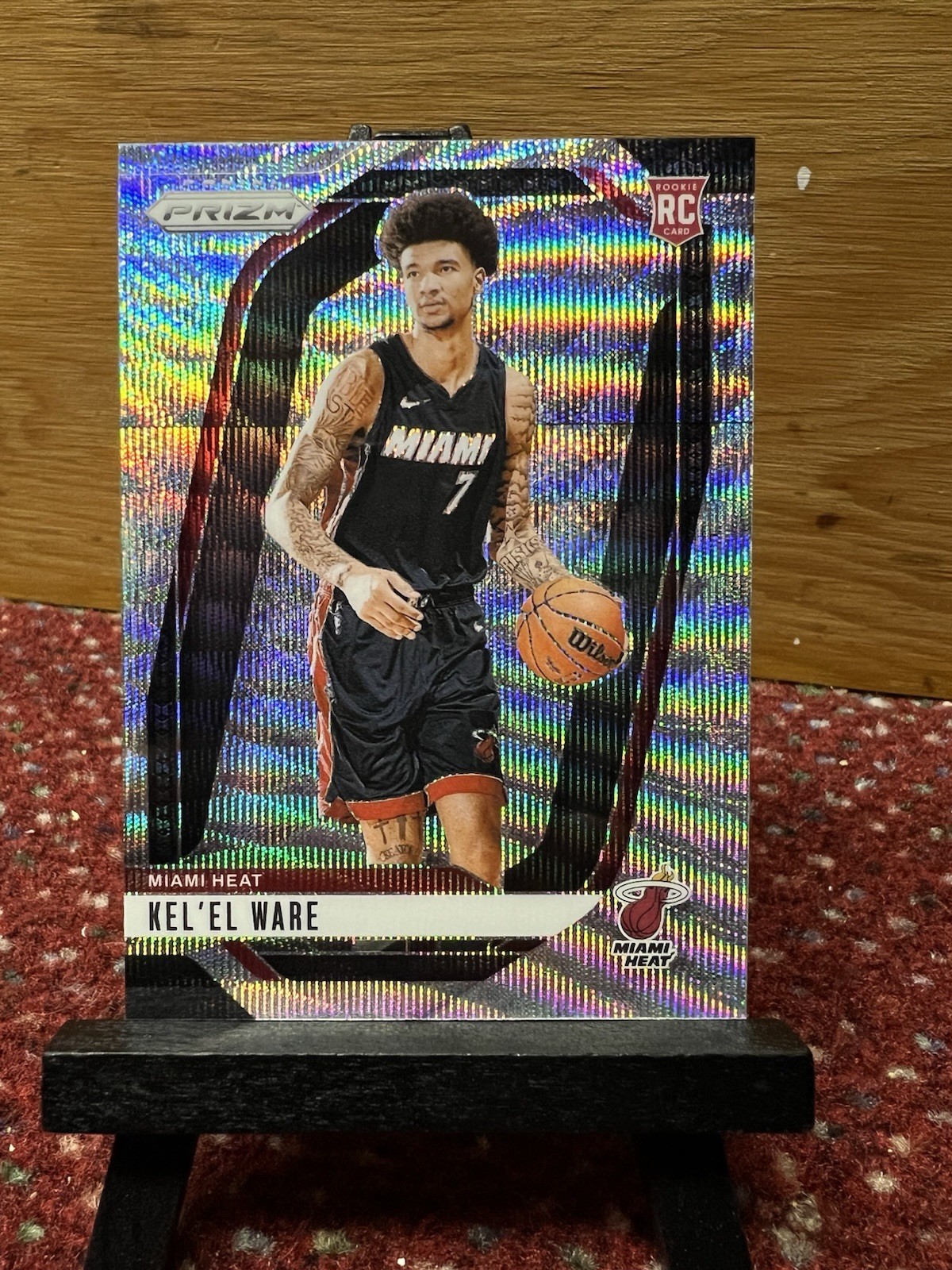 2024-25 Panini Prizm Wave Prizm Kel’El Ware #248 Rookie RC