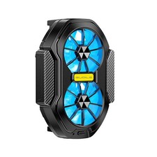 Dual Fan 600mah Rechargeable Mobile Phone Radiator Large Air Volume1107