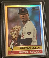2025 Topps Heritage - Brayan Bello #384 Chrome Refractor
