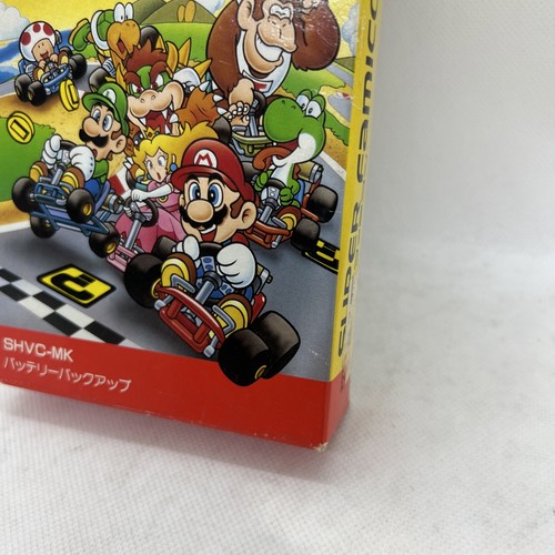Super Famicom Super Mario Kart Japanese In Box w/ Instruction Card US Seller - Picture 6 of 12