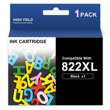 822XL T822 Black Ink Cartridge for Epson WF-3820 WF-4820 WF-4833 WF-4830 4823