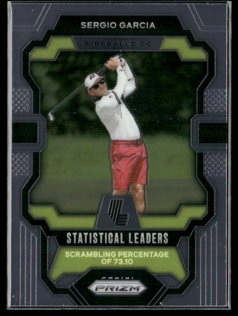 2024 Panini Prizm LIV Golf #91 Sergio Garcia - Statistical Leaders