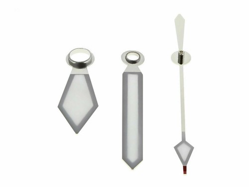 WATCH HAND SWORD FOR TUDOR MILSUB ETA 2824-2 2834-2 2836-2 2784 2892-2 SILVER - Picture 5 of 5