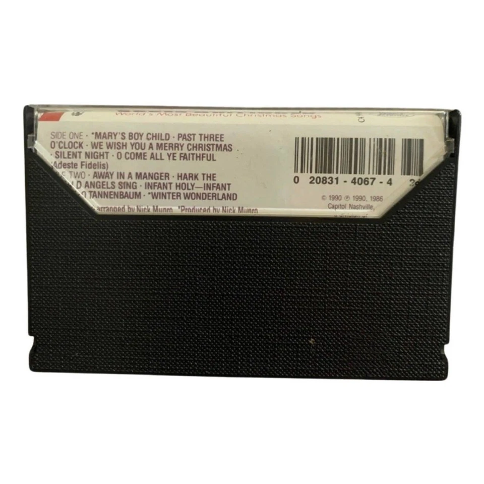 Roger Whittaker World's Most Beautiful Christmas Songs 2 Cassette Tapes 1984 90 - Image 3 of 4