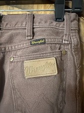 Wrangler Student Straight Leg Jeans 28x34 Vintage 70s, Made in USA