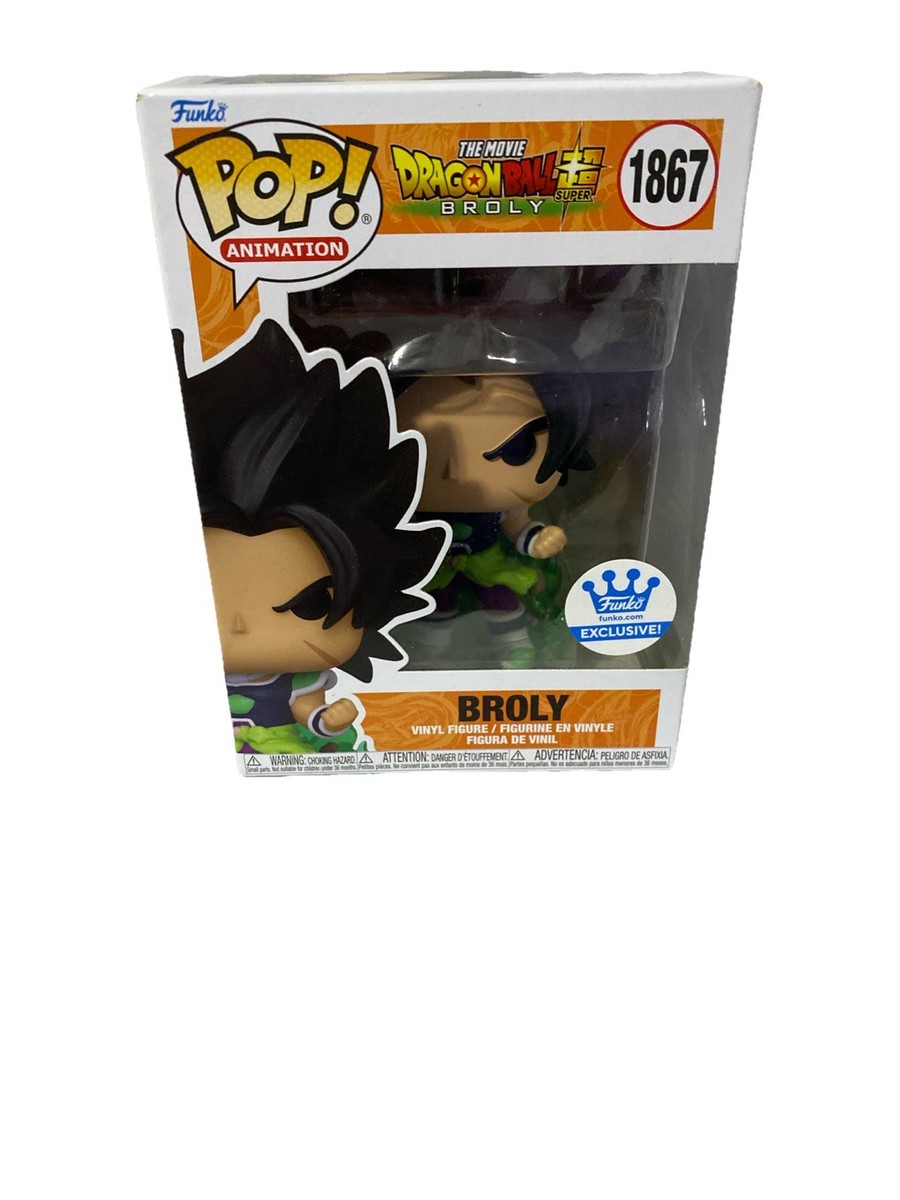 Funko Pop! Dragonball Super 1867 Broly Exclusive Vynil Figure
