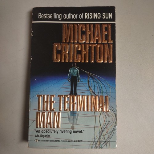 The Terminal Man by Michael Crichton (1988, Mass Market)*Like New*_046 - 第 1/8 張圖片