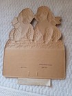 Vtg Germany Die-Cut Embossed Calendar Dogs Scene 10" Ephemera 1964 — photo 7