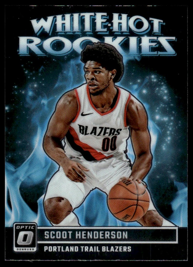 2023-24 Donruss Optic #15 Scoot Henderson White Hot Rookies