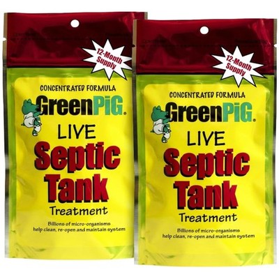 Septic Tank Treatment Packets - 8 Count