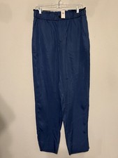 NWT Banana Republic Pants Womens Medium Tencel Lyocell Pull On Casual Relaxed