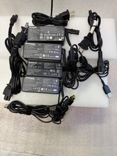 LOT of 4 Genuine Lenovo 45W 20V 2.25A AC Adapter ADLX45NCC2A Square Tip