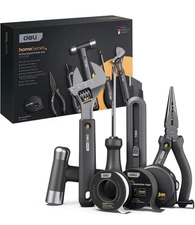 Deli Tool set collection household home series Household Screwdriver Tape Wrench