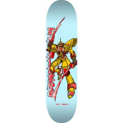 Mini Logo Chevron Detonator Solid White 8.0" Deck - More Core Distribution Company