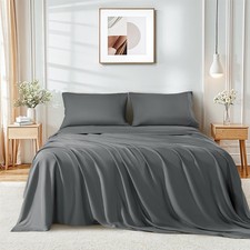 4pc Premium Queen Size Sheet Set 1800TC Microfiber Bedding Deep Pockets