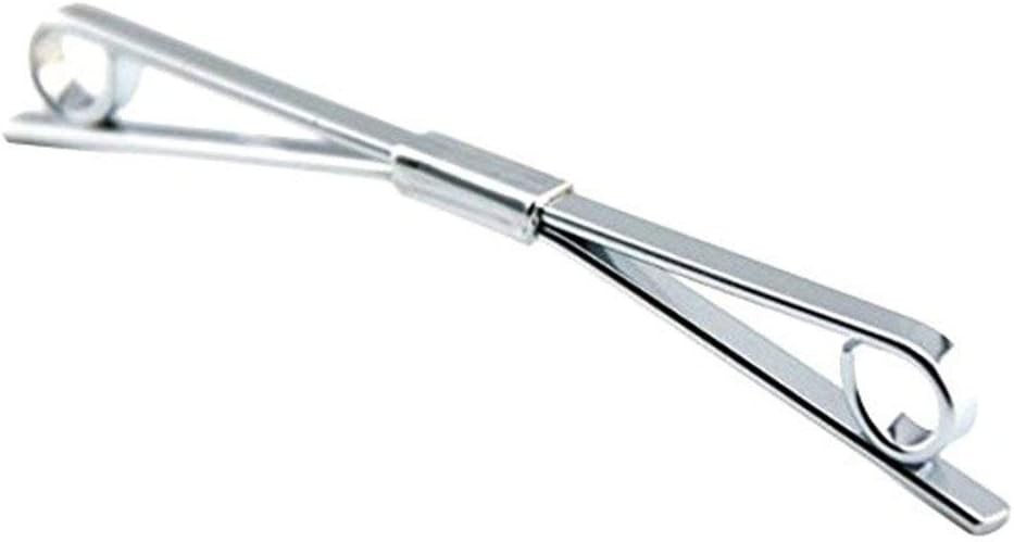 2pcs (gold+silver) Tie Collar Bar Pin Shirt Clip Men's Suit... 