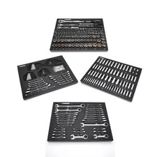 320-piece Saemetric Mechanics Tool Set With Foam Storage Trays