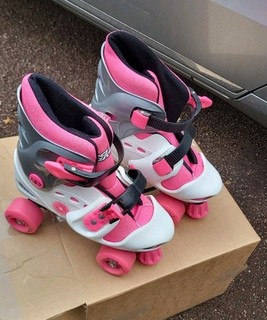 Osprey Adjustable Quad Skates Medium Size 1 4 Kids