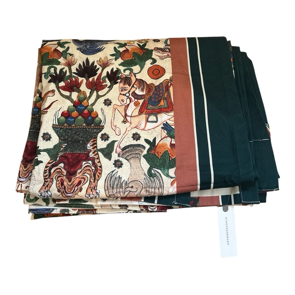 Anthropologie Mind The Gap Cortina de Algodón Encantamiento Popular Imperial Místico Nueva con Etiquetas Foto 3 de 4