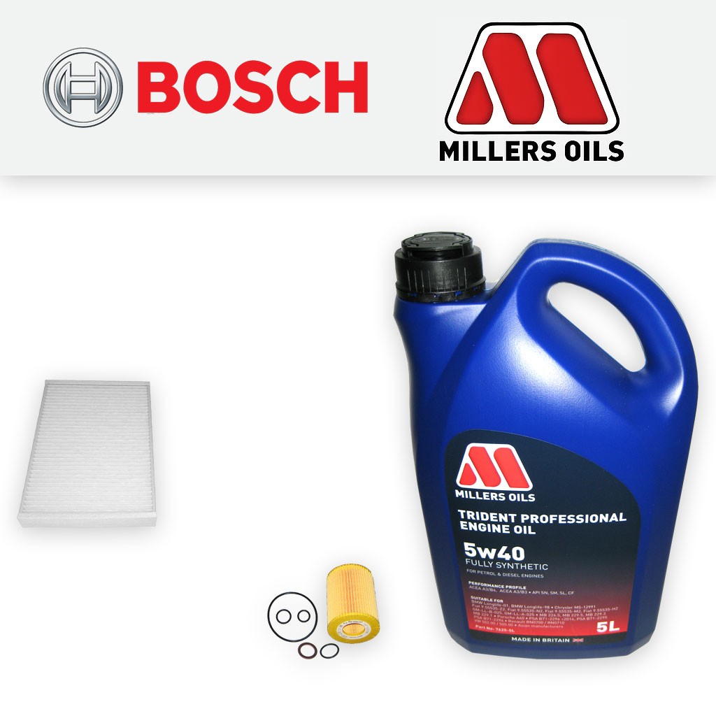 SERVICE KIT for OPEL VAUXHALL ASTRA H MK5 1.7 CDTI DTL DTH OIL CABIN FILTER +OIL