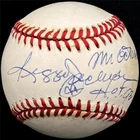 Reggie Jackson signed "Mr. October HOF 93" AL OAL Baseball autograph JSA COA