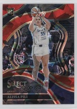 2024 Panini Select WNBA Courtside Red Ice Prizm Alissa Pili #217 Rookie RC 9cf