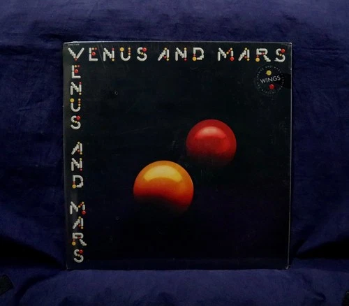 PAUL McCARTNEY~VERY RARE SEALED LP~VENUS & MARS~1975 USA 1stPRESS~W/HYPE STICKER