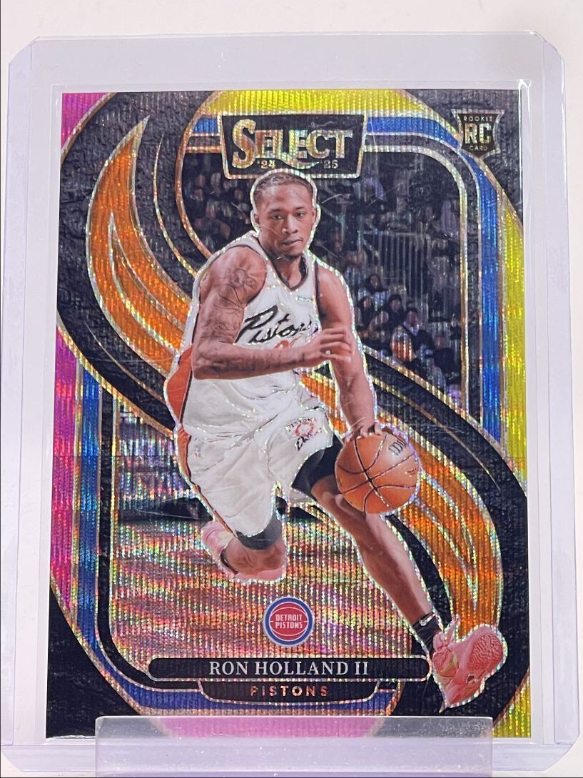 RON HOLLAND II 2024-25 SELECT PREMIER LEVEL ROOKIE MULTI-WAVE RC /20 Q5722
