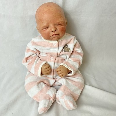 Reborn Sleeping Baby Doll Infant by Sabine Altenkirch 5.5 pounds