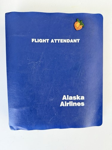 Alaska Airlines Flight Attendant Manual MD 83, Boeing 737-20 mid 90s