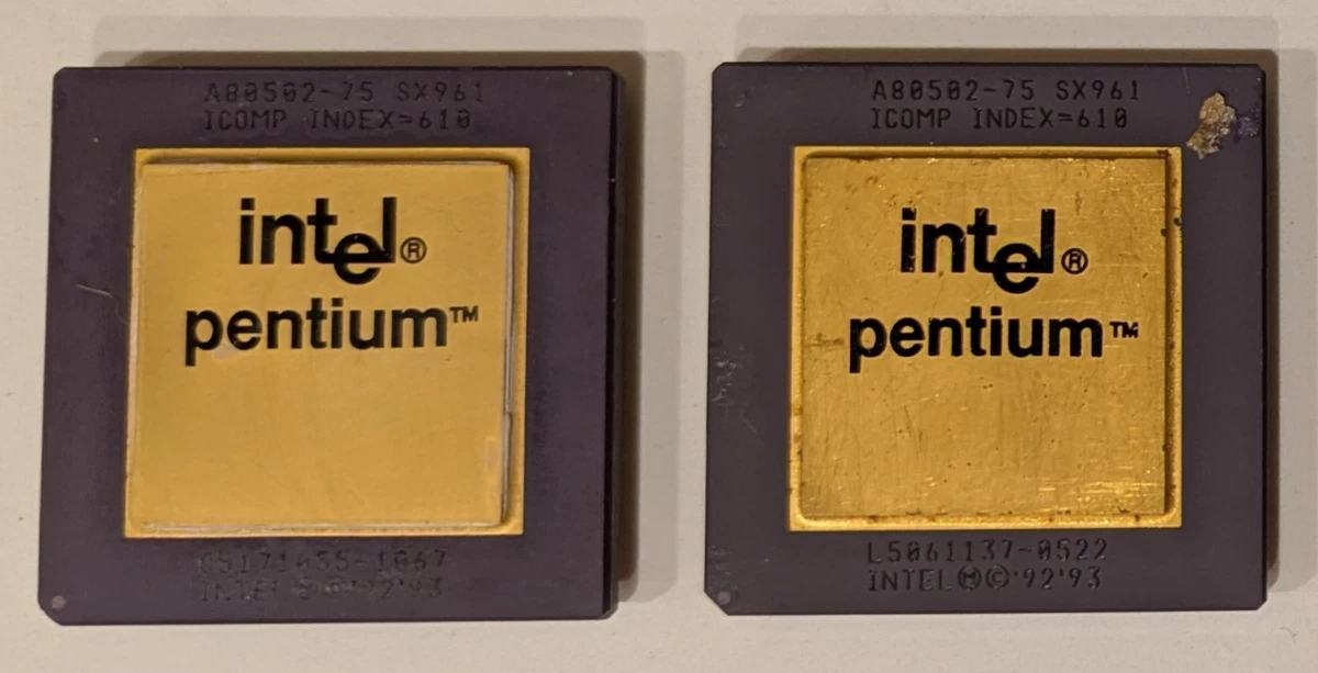 Intel Pentium Socket 5 Computer Processors (CPUs) for sale | eBay