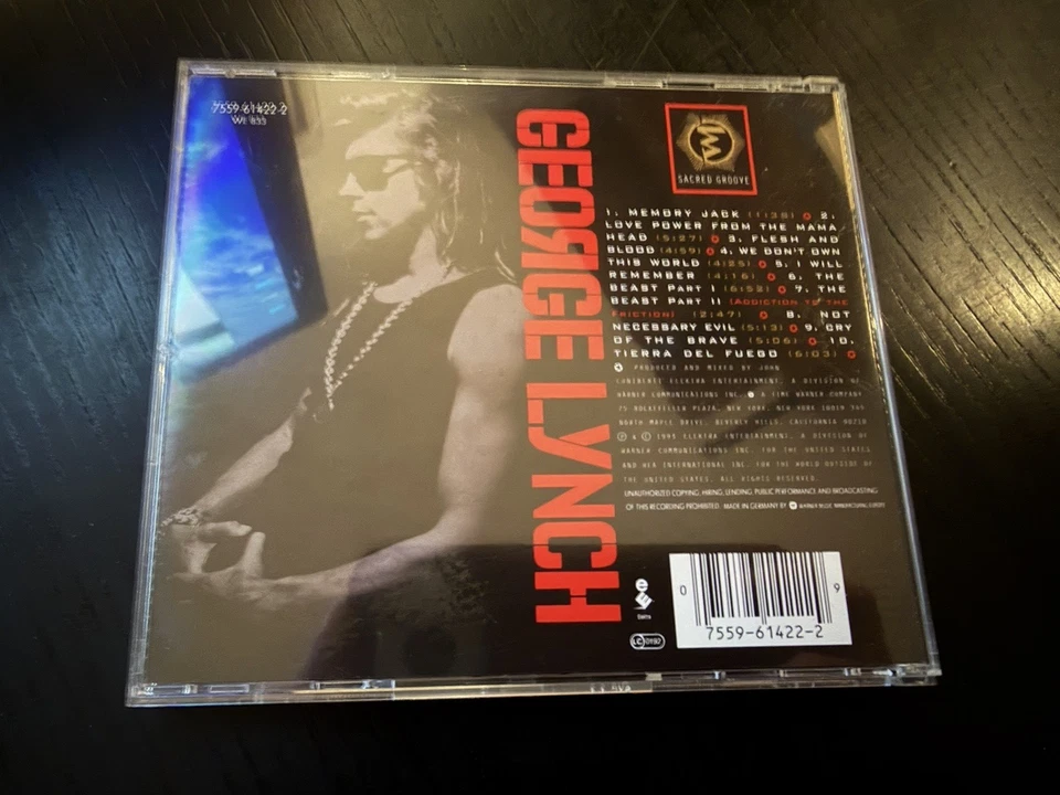 GEORGE LYNCH - Sacred Groove (CD, Germany, 1993) MINT-MINT - Bild 2 von 4