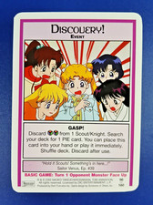 Discovery 96 - Premier 1st Edition, Sailor Moon CCG card 2000 Dart Base TCG