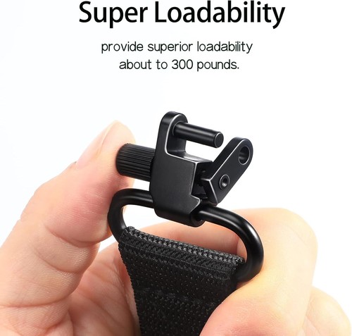 Two Point Traditional Sling Attachments Mounts with 3 Pieces Sling Swivel Studs - Picture 9 of 17