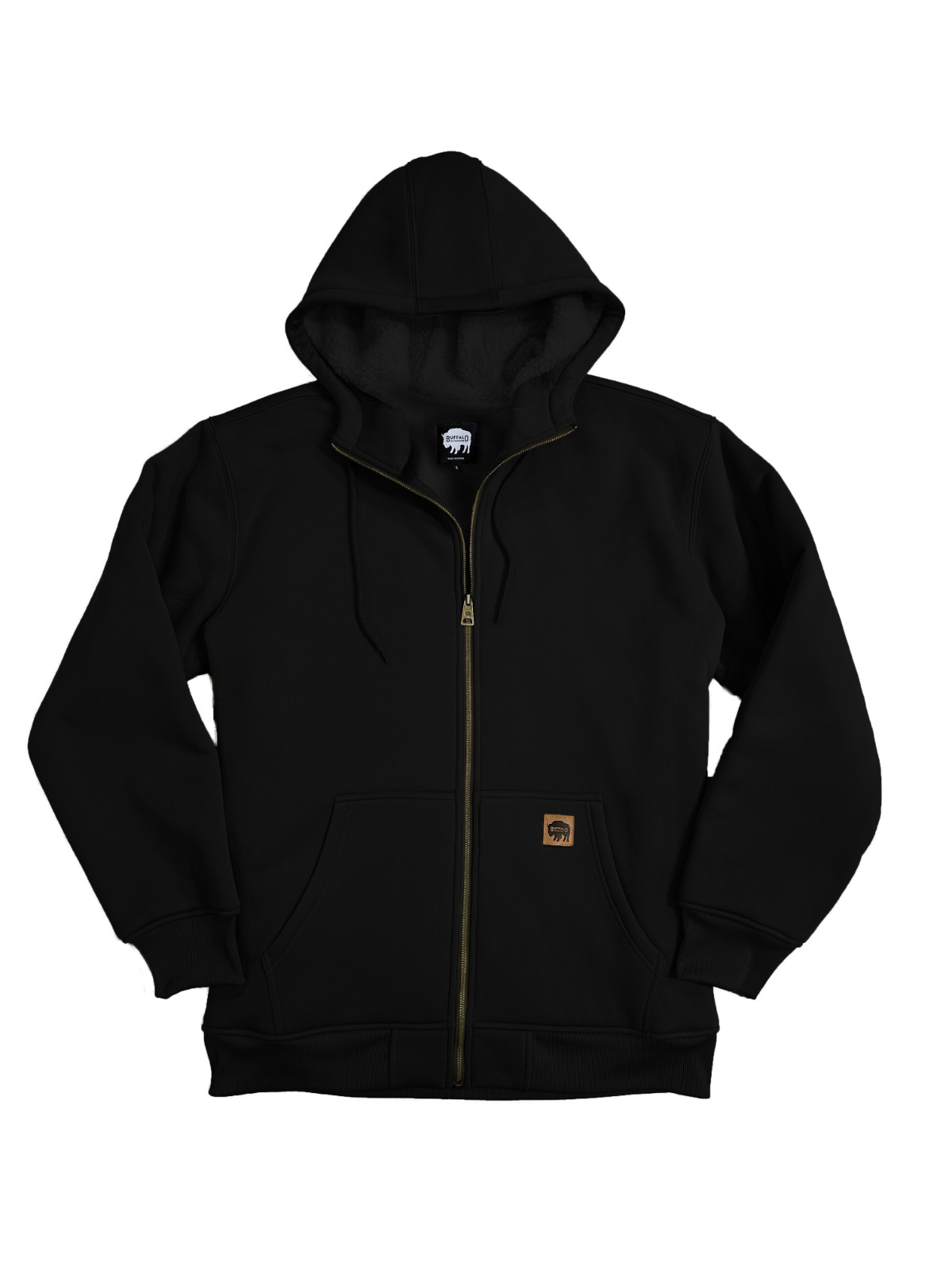 Buffalo Outdoors® New Sherpa Lined Hooded Sweatshirt