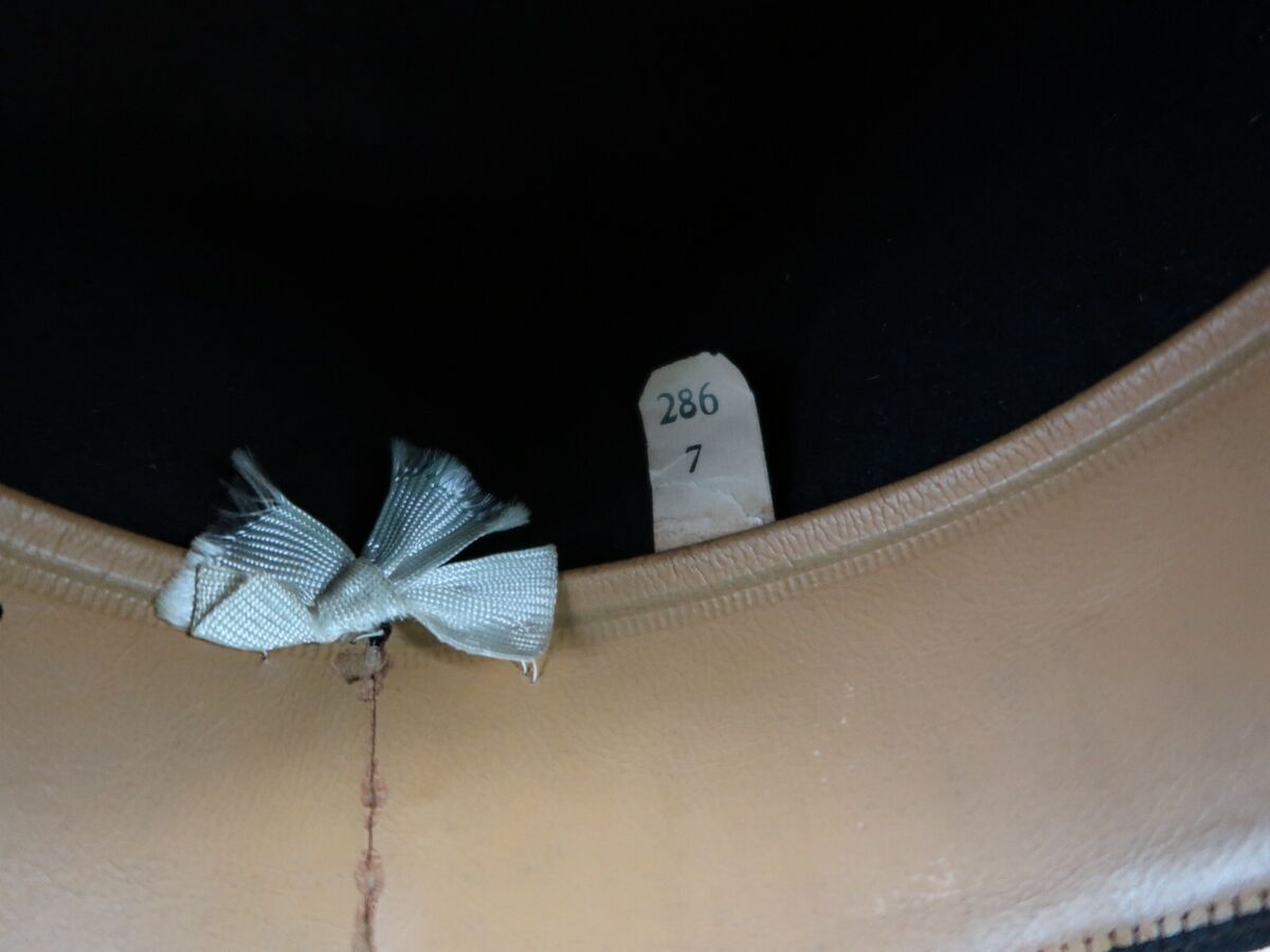 Dunn & Co. Vintage Bowler/Derby Hat ( 7 286 Long Oval Black Dunn & Co. Vintage Bowler/Derby Hat ( 7 286 Long Oval Black