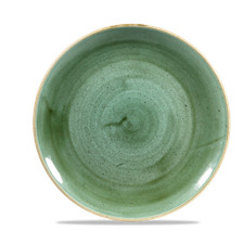 Churchill STONECAST Samphire Green Coupe Plate Teller Porzellan 26 cm